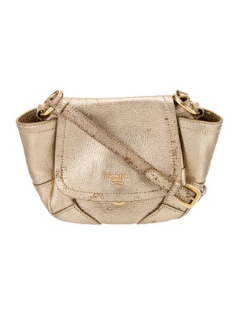 Prada Vitello Daino Leather Crossbody Bag