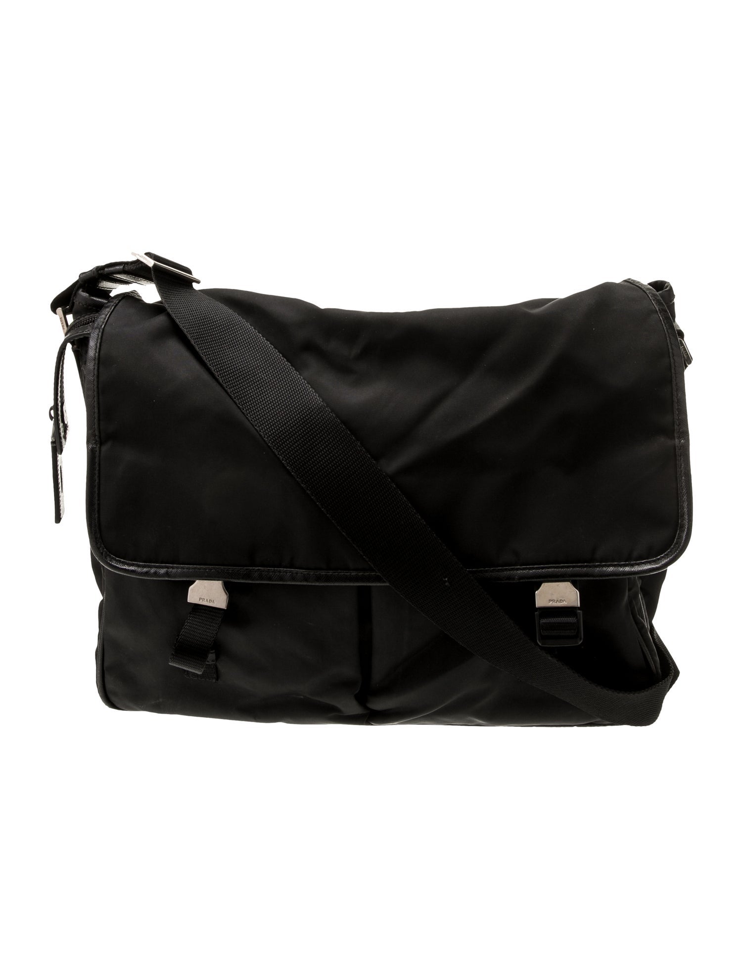 Prada Saffiano Leather Messenger Bag