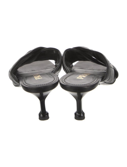 Prada Leather Slides