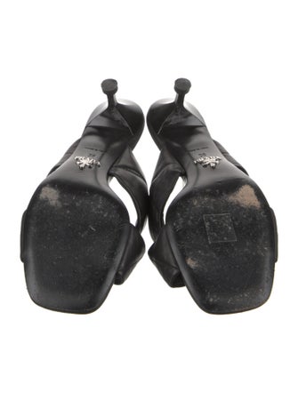 Prada Leather Slides