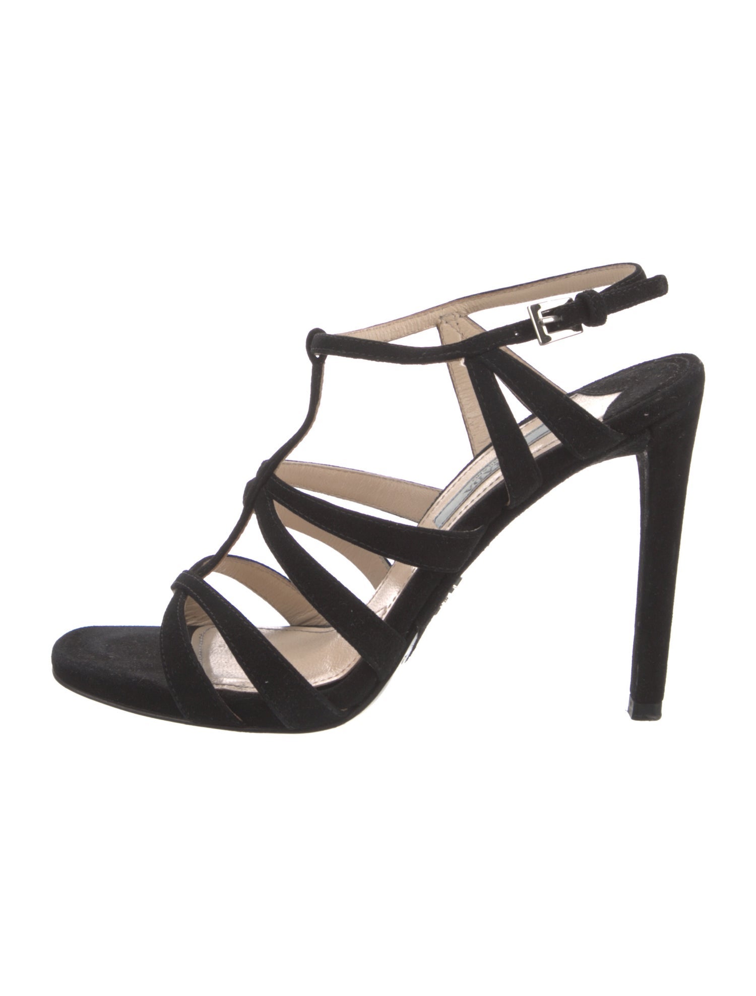 Prada Suede Slingback Sandals