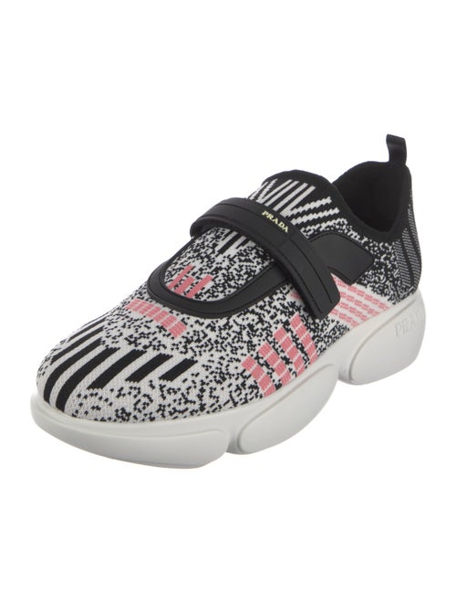 Prada Colorblock Pattern Sneakers