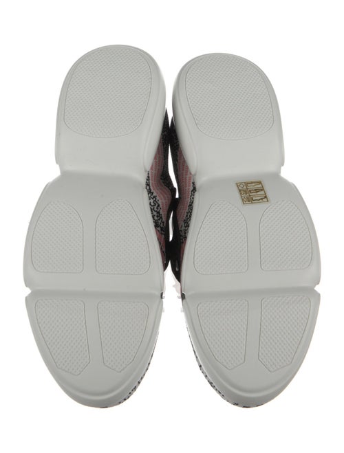 Prada Colorblock Pattern Sneakers