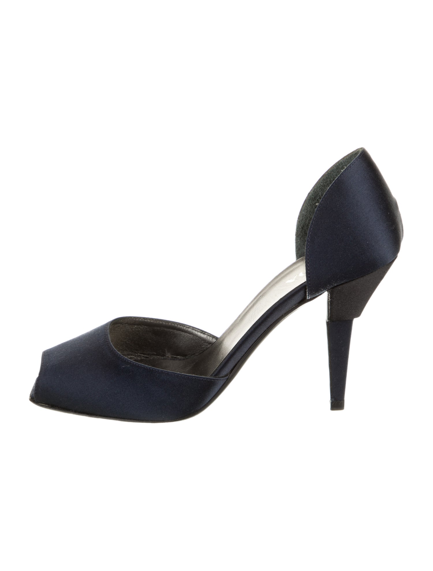 Prada Satin D'Orsay Pumps