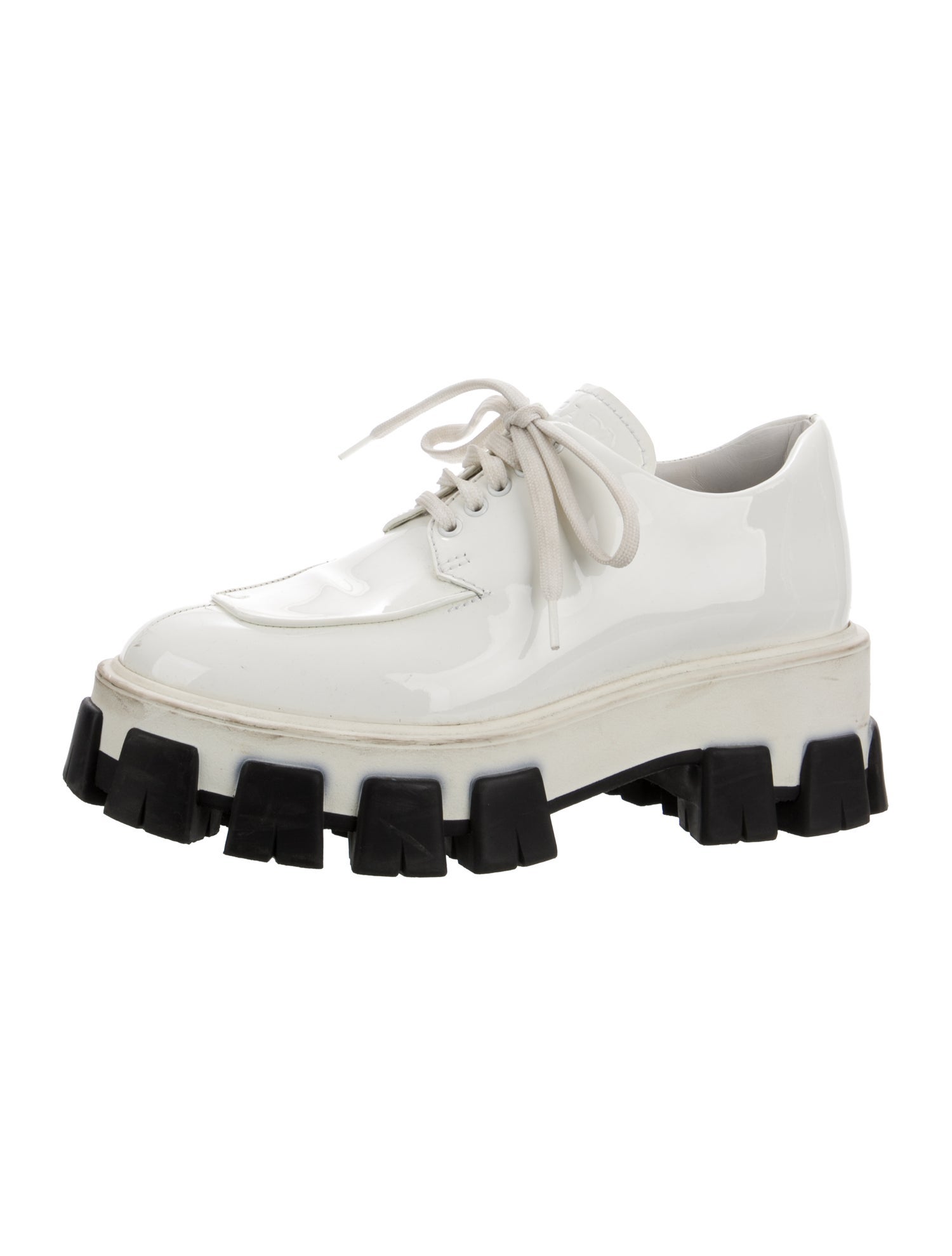 Prada Patent Leather Oxfords