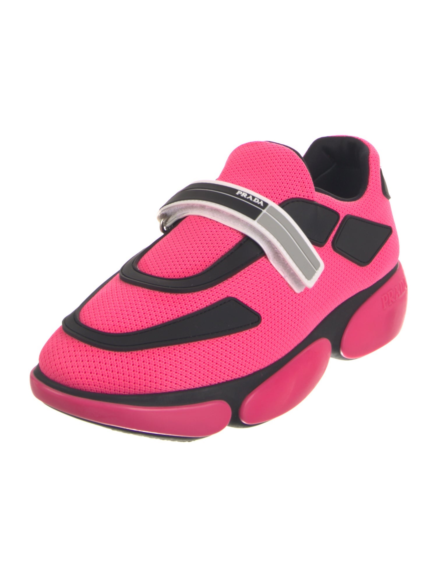 Prada Colorblock Pattern Sneakers