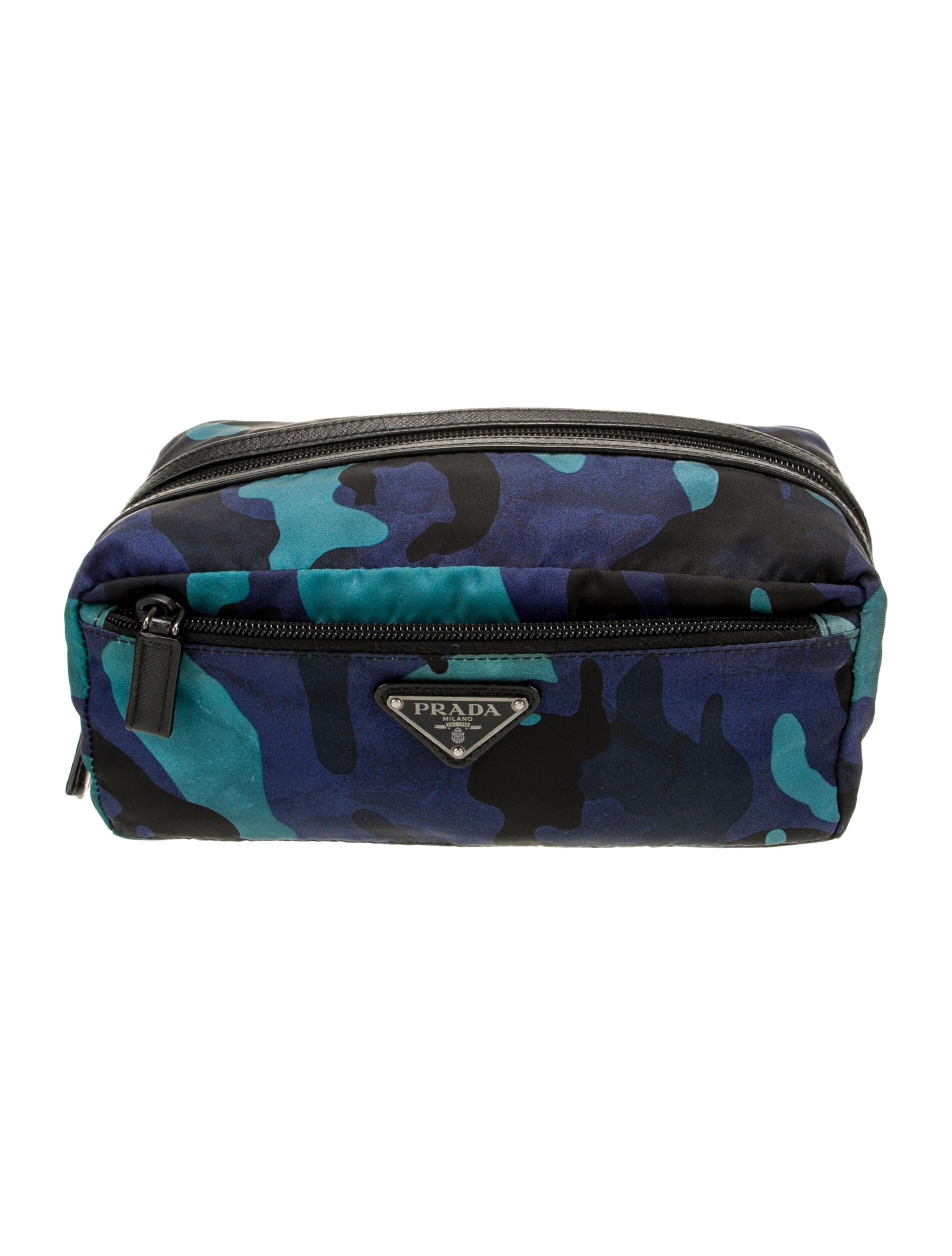 Prada Tessuto Camouflage Cosmetic Pouch