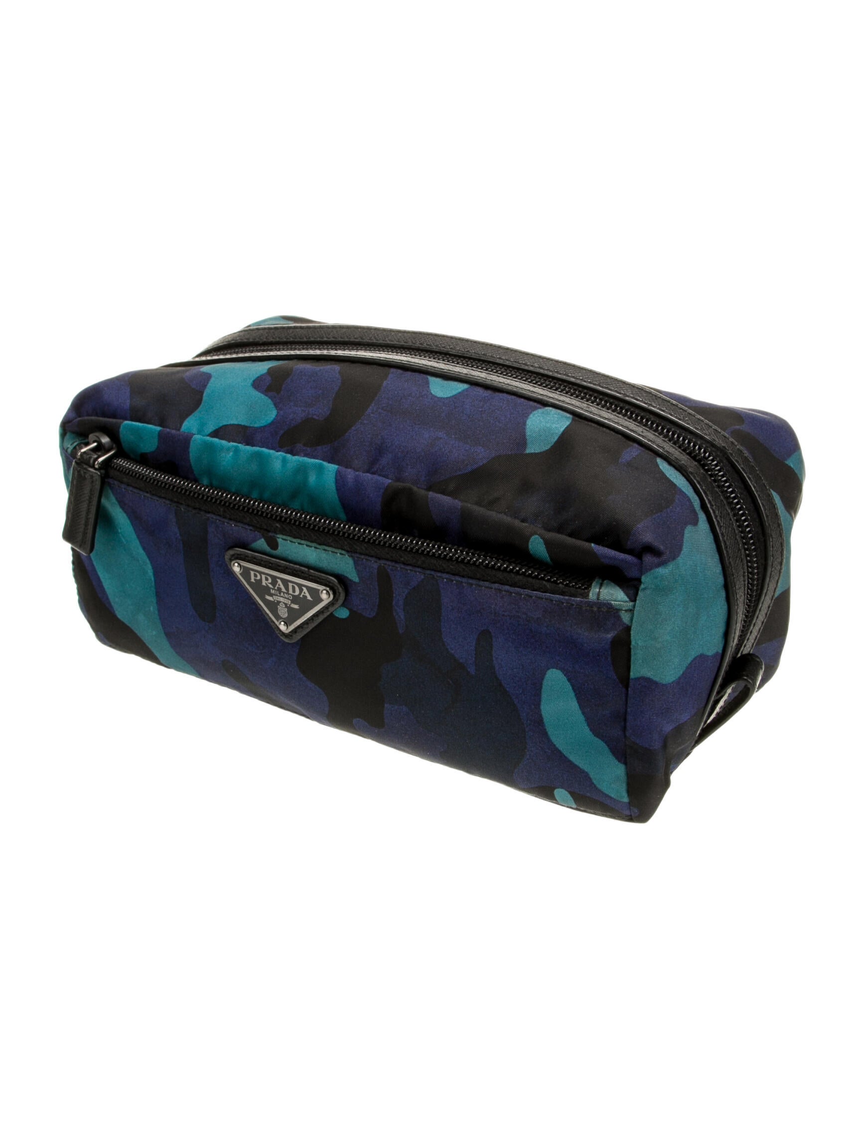 Prada Tessuto Camouflage Cosmetic Pouch