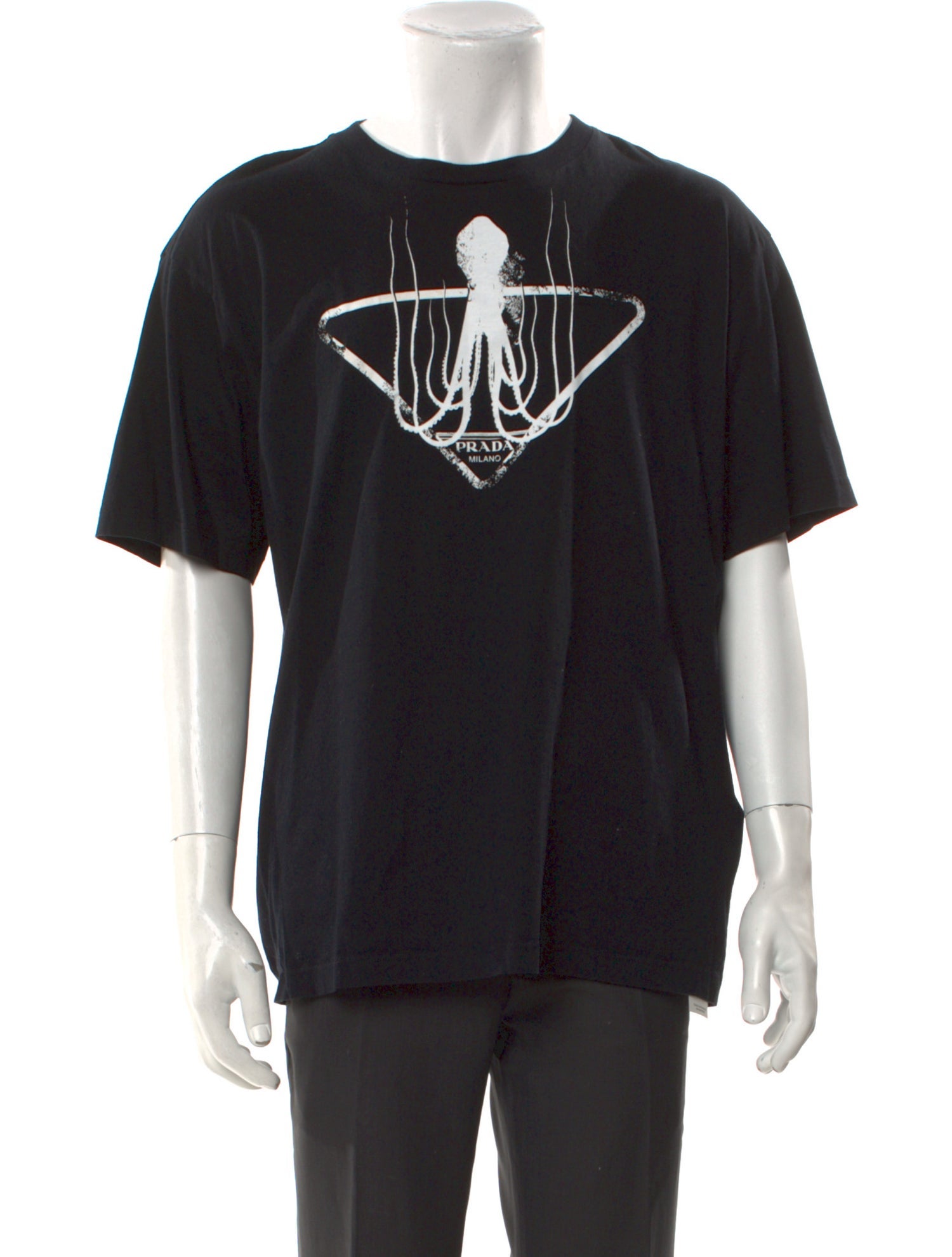 Prada 2022 Graphic Print T-Shirt