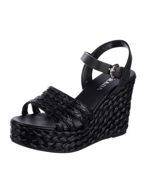 Prada Leather Espadrilles