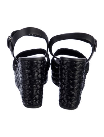 Prada Leather Espadrilles