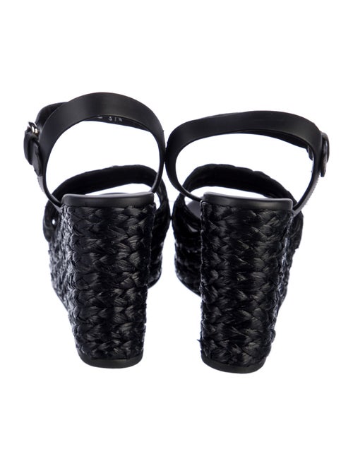 Prada Leather Espadrilles