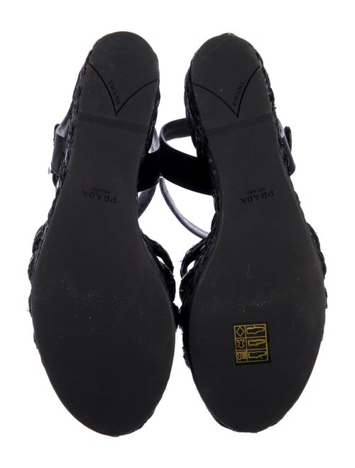 Prada Leather Espadrilles