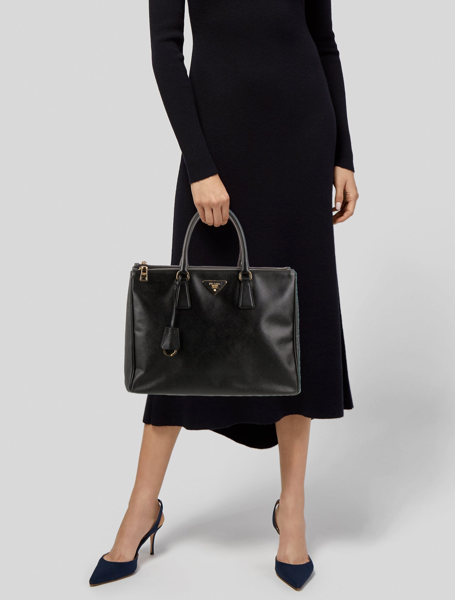 Prada Saffiano Leather Galleria Tote