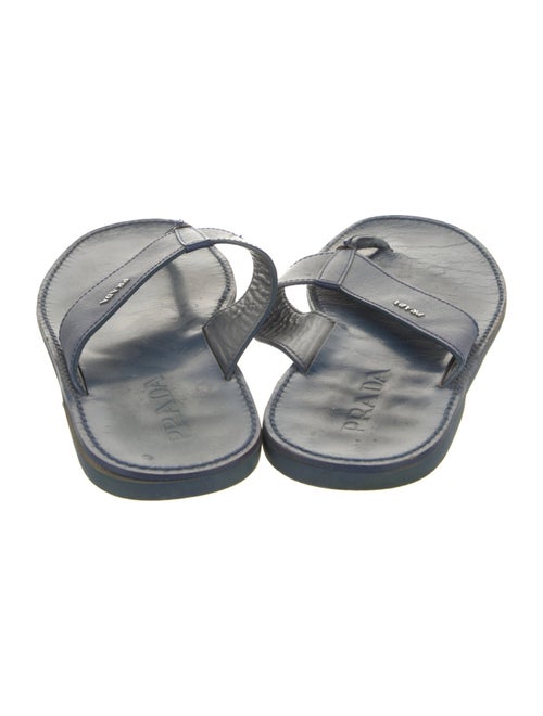 Prada Leather Flip Flops