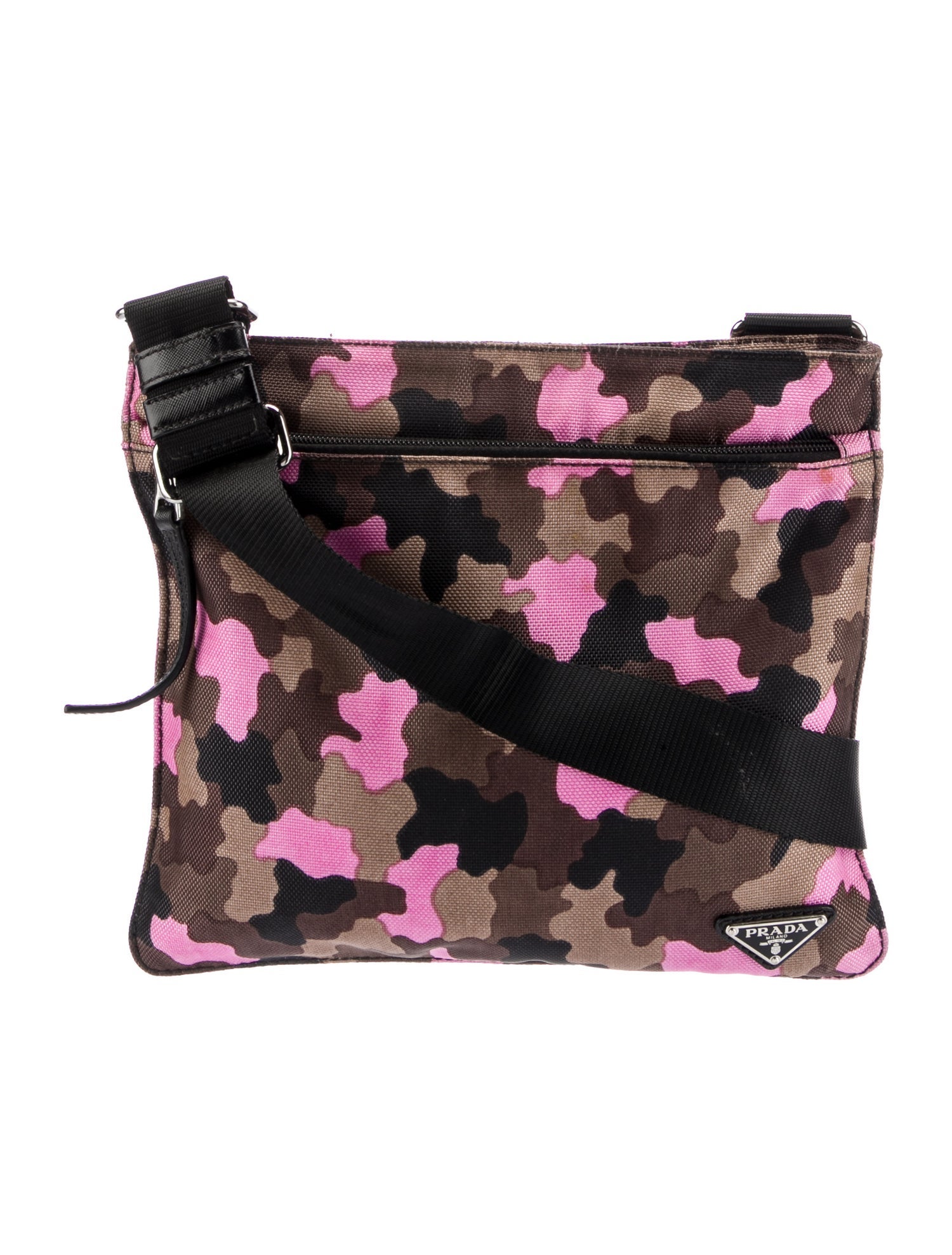 Prada Nylon Messenger Bag