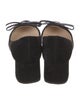 Prada Suede Bow Accents Pumps