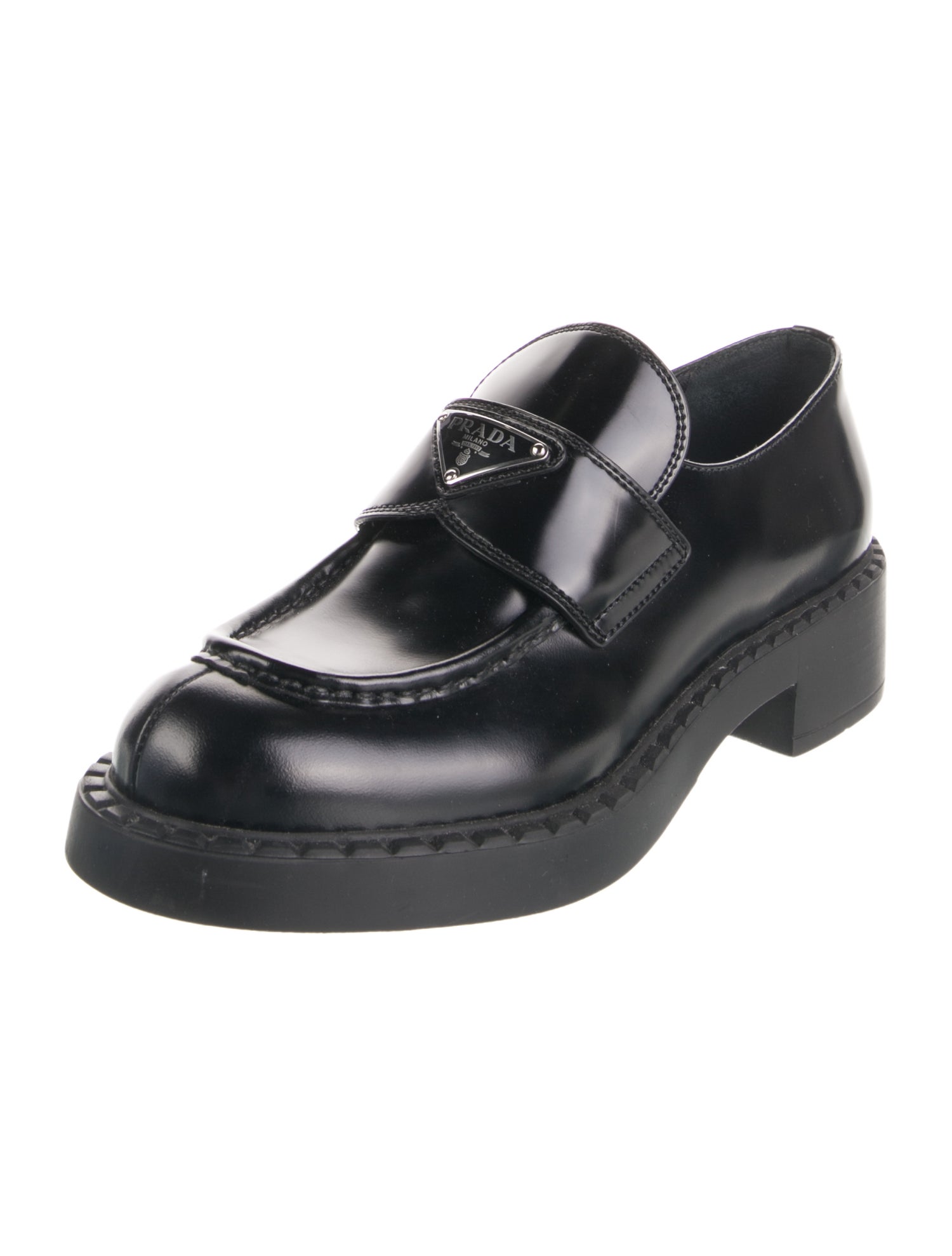 Prada Leather Loafers