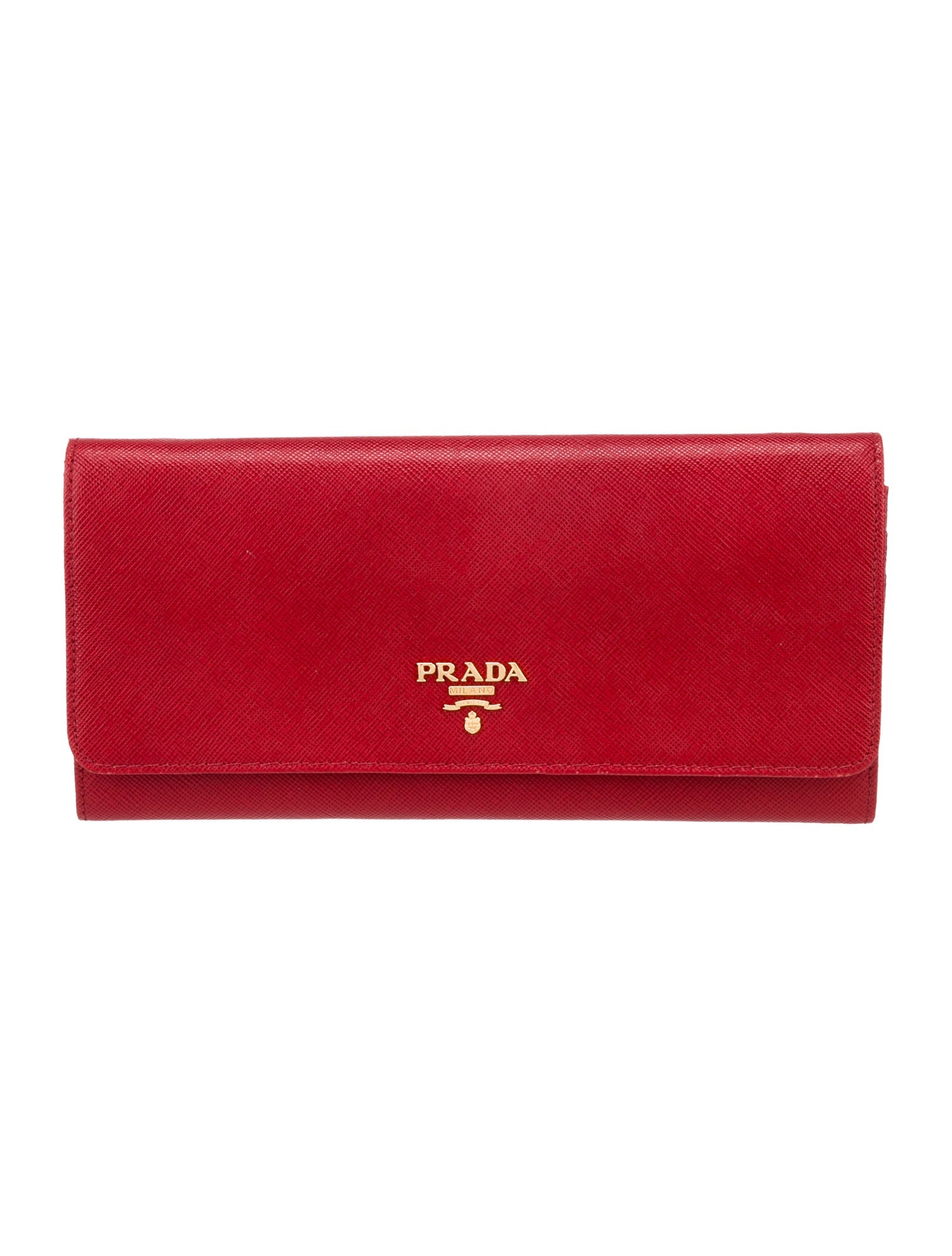 Prada Saffiano Leather Wallet on Chain