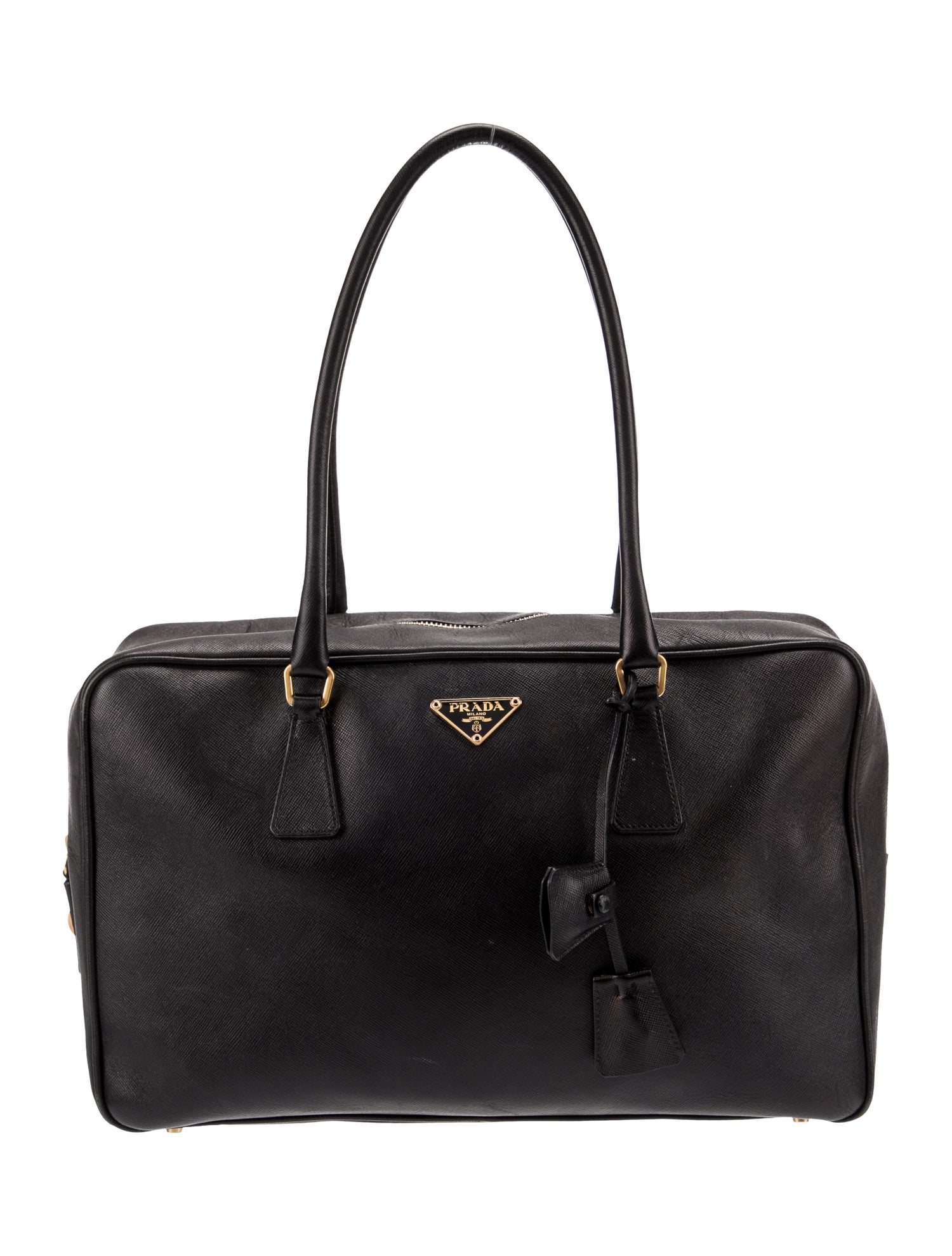 Prada Saffiano Leather Bauletto