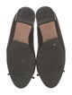 Prada Leather Bow Accents Ballet Flats