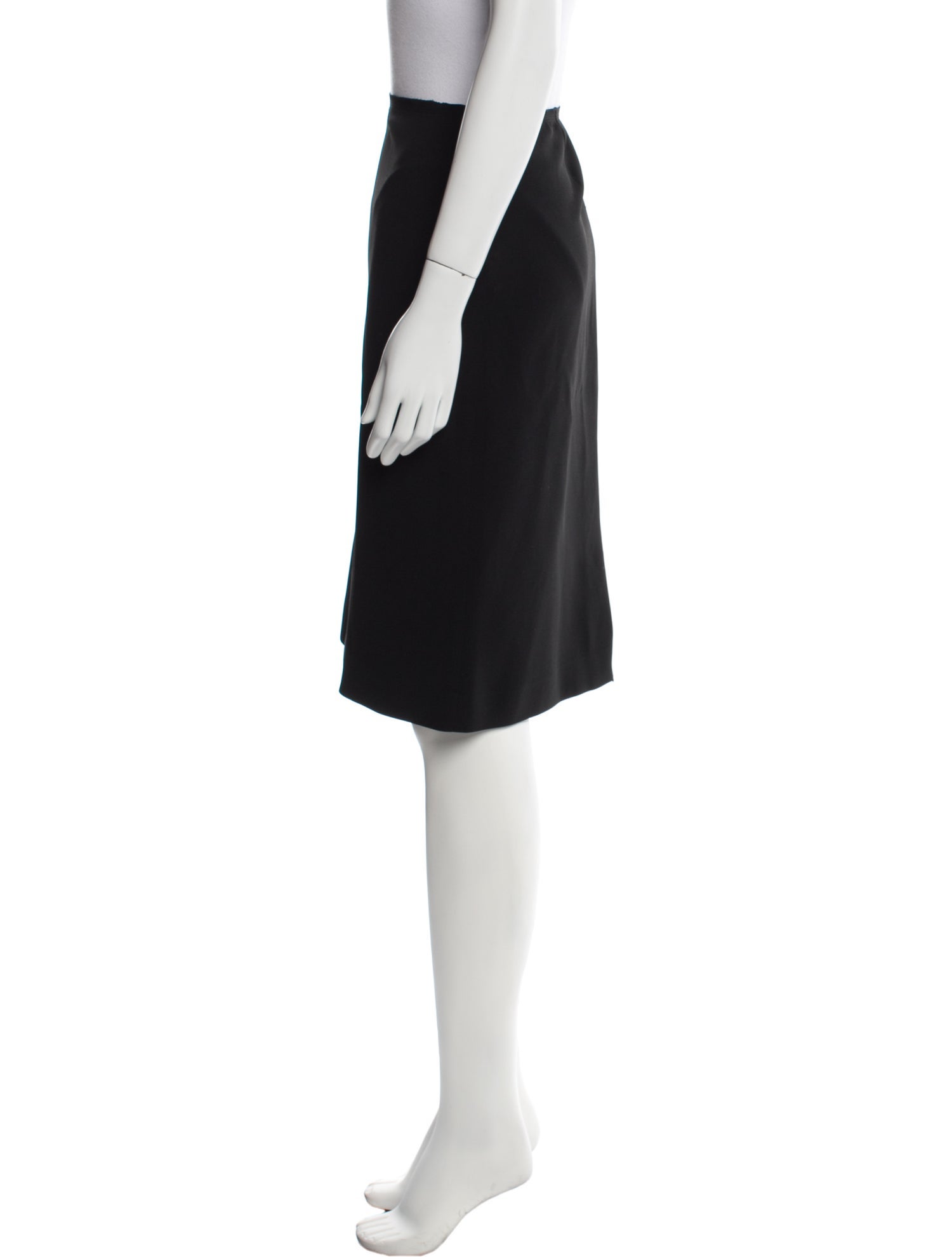 Prada Virgin Wool Knee-Length Skirt