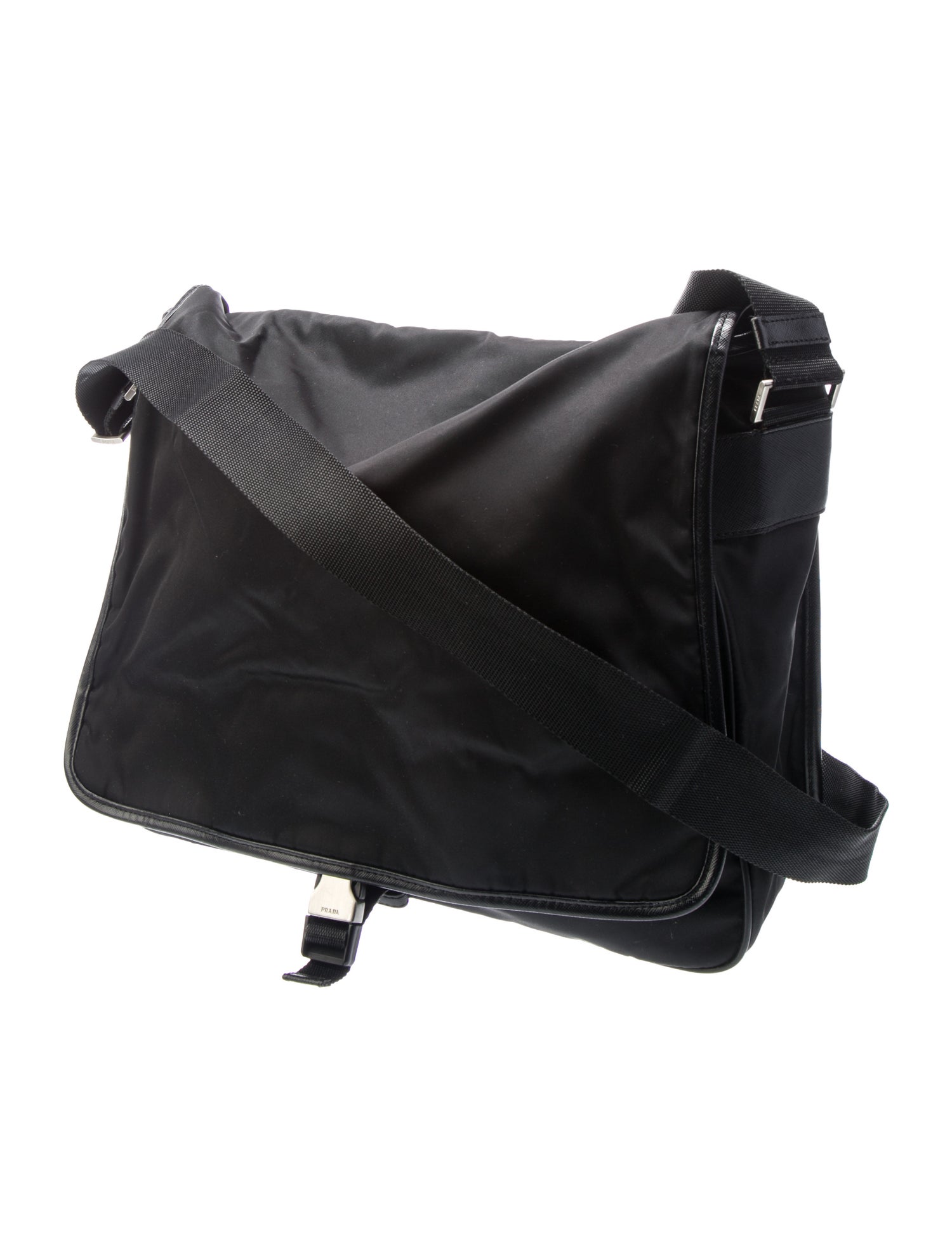 Prada Tessuto Nylon Messenger Bag