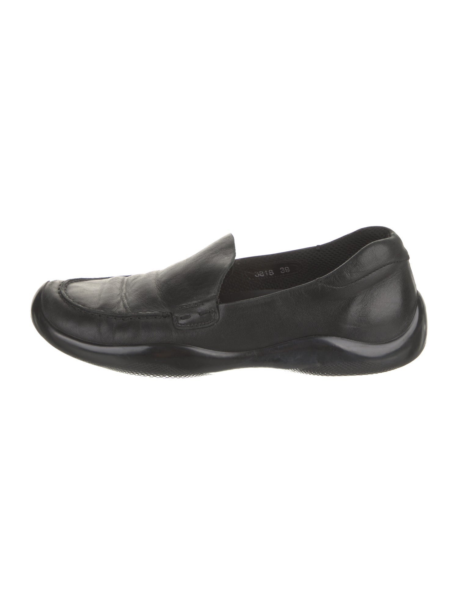 Prada Sport Leather Loafers