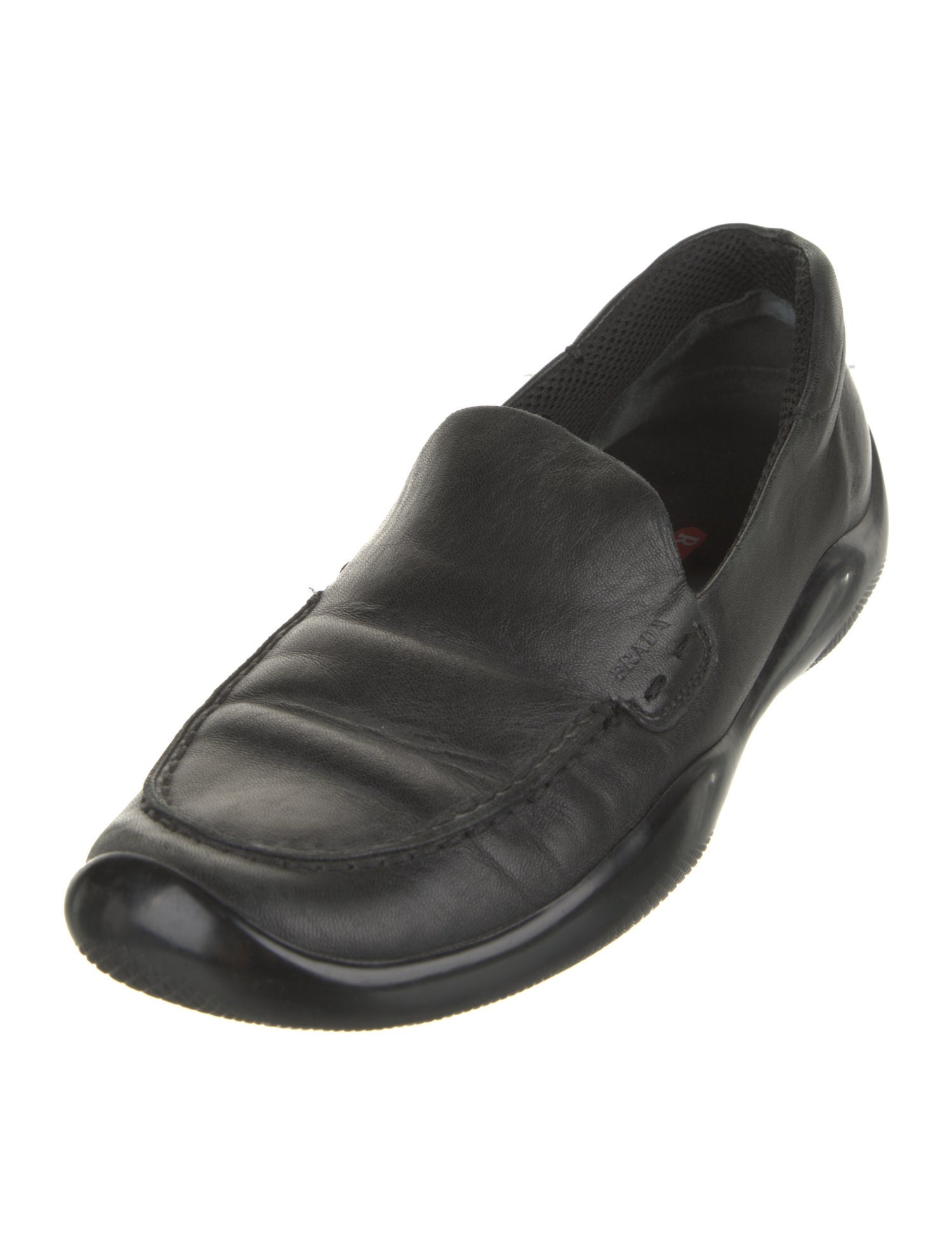 Prada Sport Leather Loafers