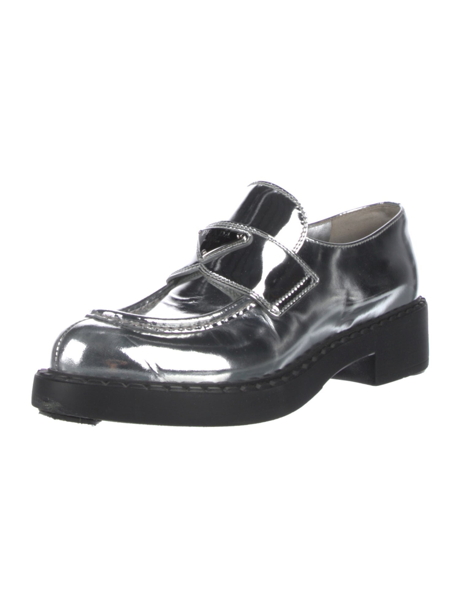 Prada Patent Leather Oxfords