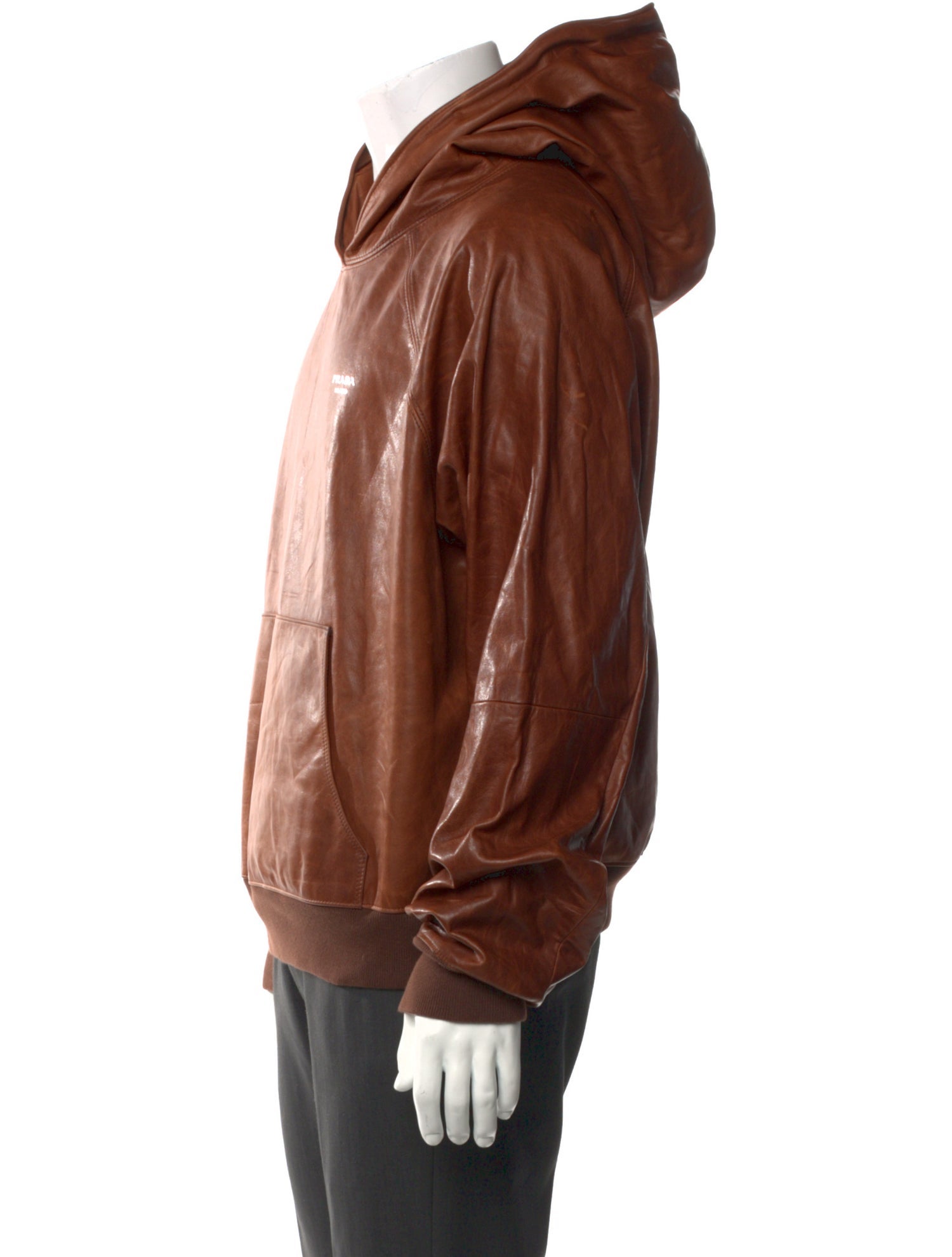 Prada 2025 Calf Leather Hoodie