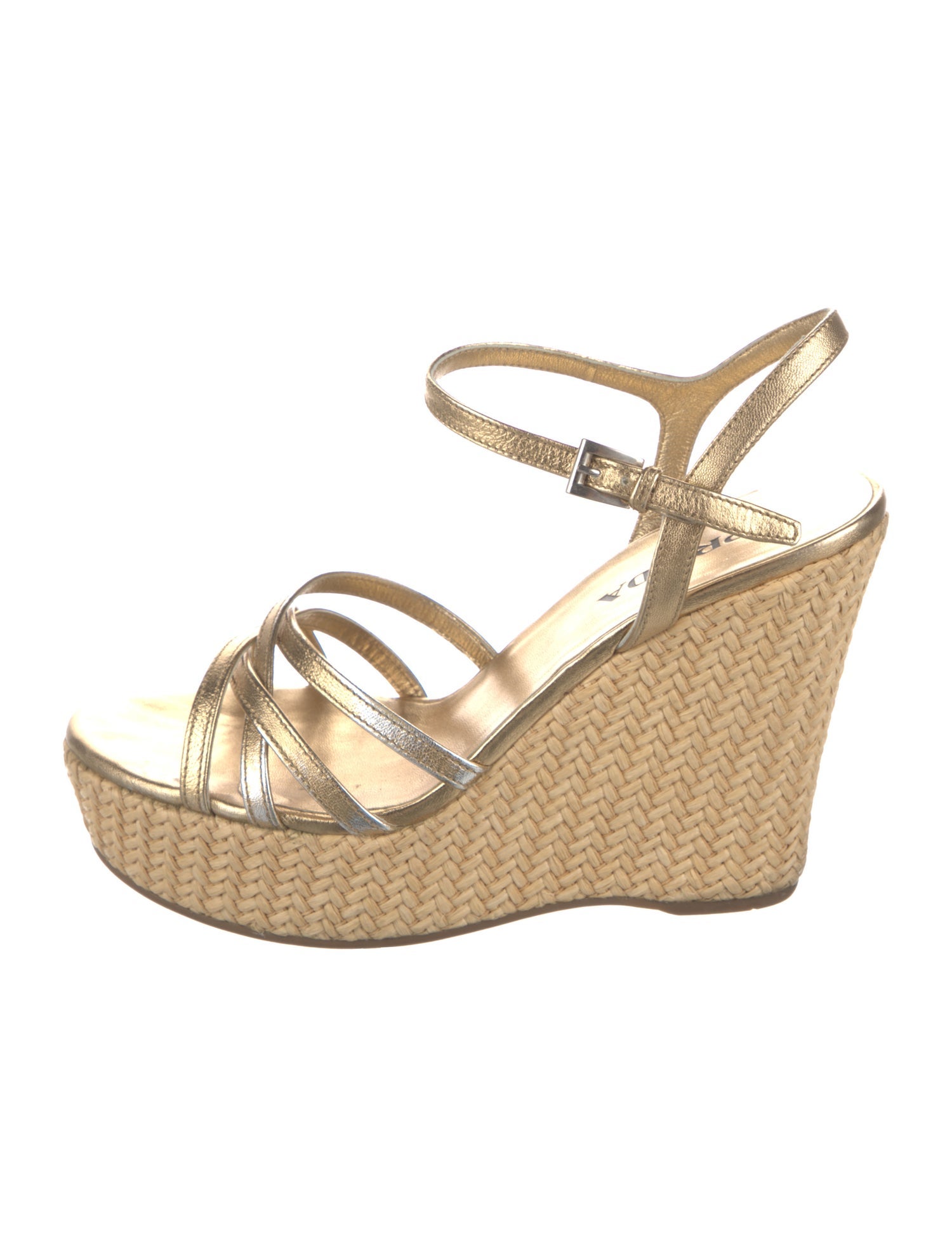 Prada Leather Espadrilles