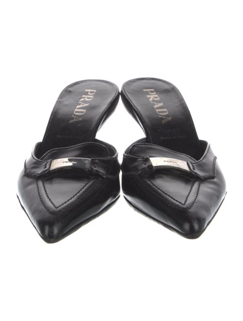 Prada Leather Mules