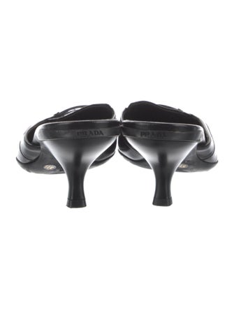 Prada Leather Mules