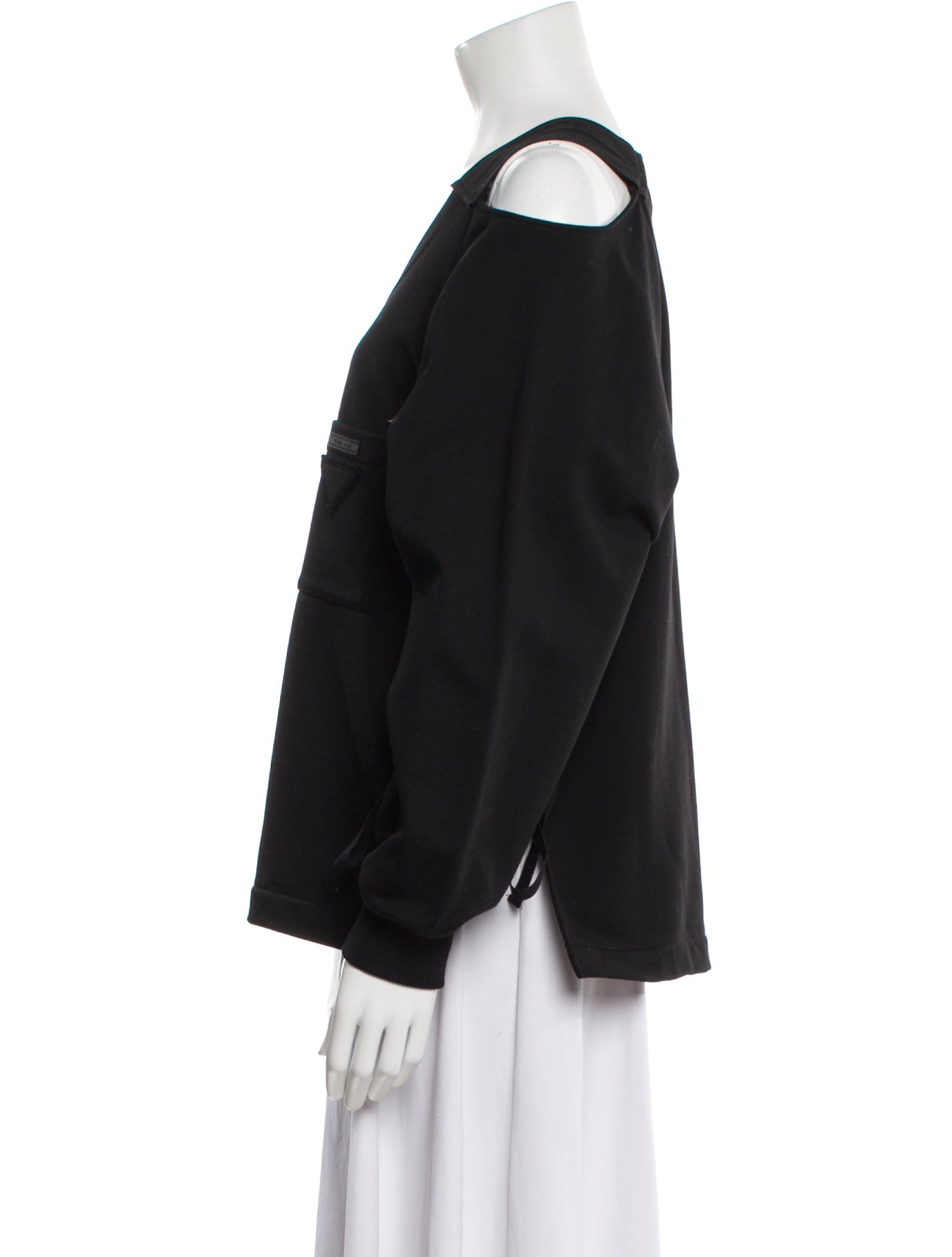 Prada 2020 Scoop Neck Sweatshirt