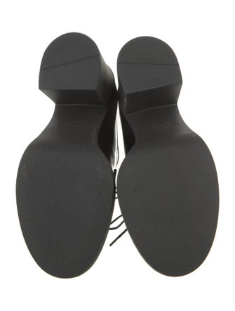 Prada Leather Lace-Up Boots