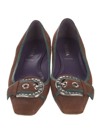 Prada Suede Flats