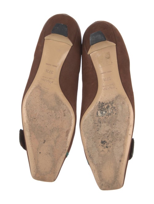 Prada Suede Flats