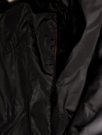 Prada Enameled Metal Triangle Tote