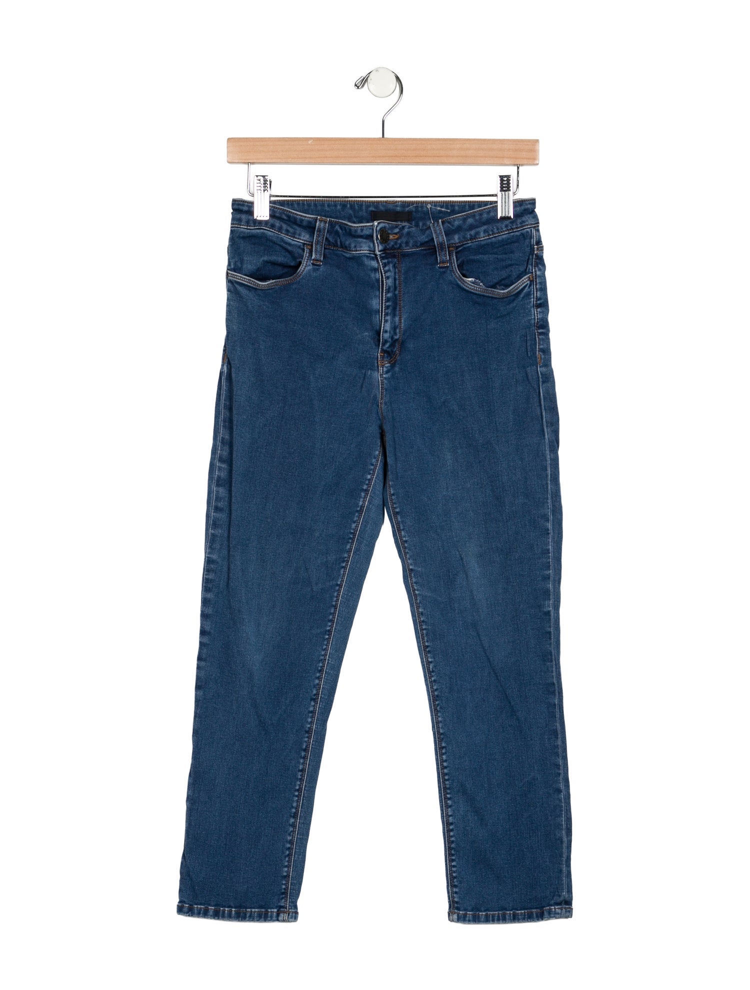 Prada High-Rise Skinny Leg Jeans