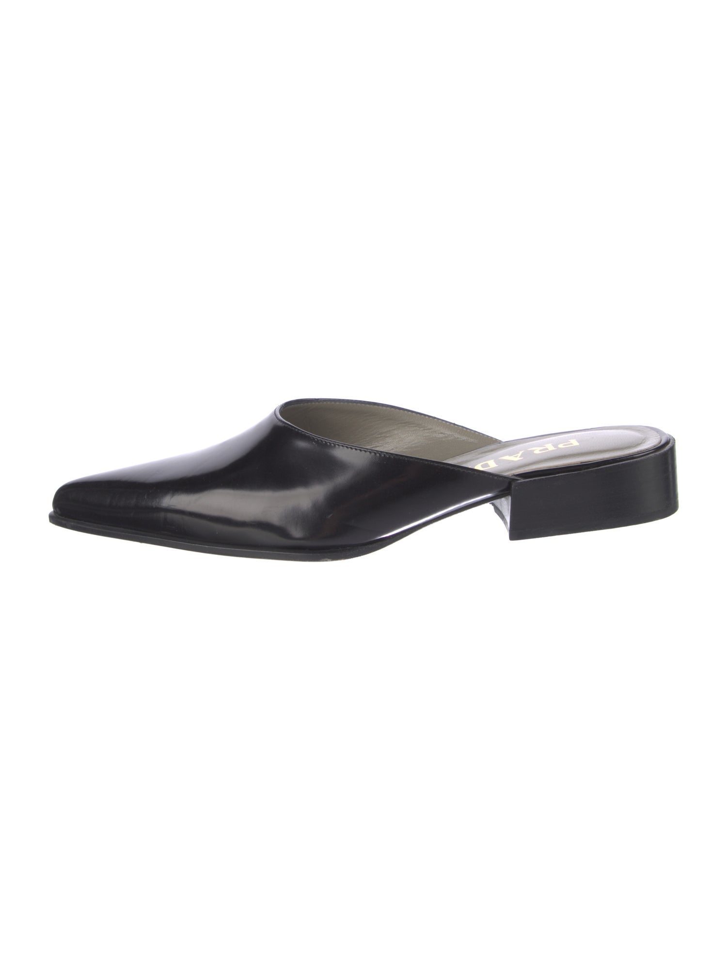 Prada Patent Leather Mules