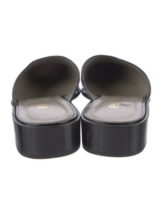Prada Patent Leather Mules
