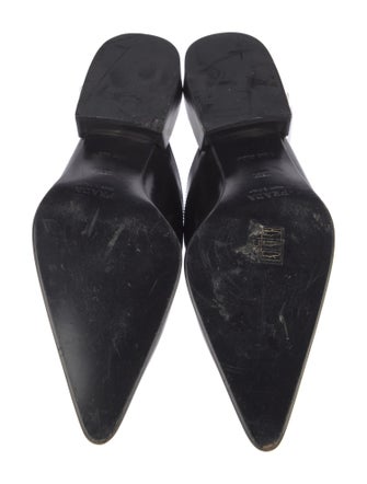 Prada Patent Leather Mules