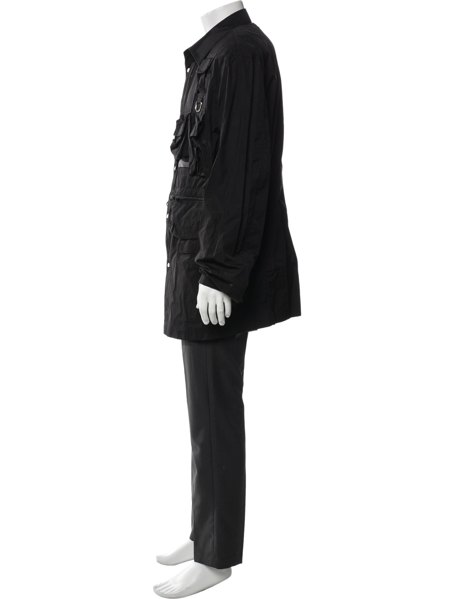 Prada 2024 Enameled Metal Triangle Shirt