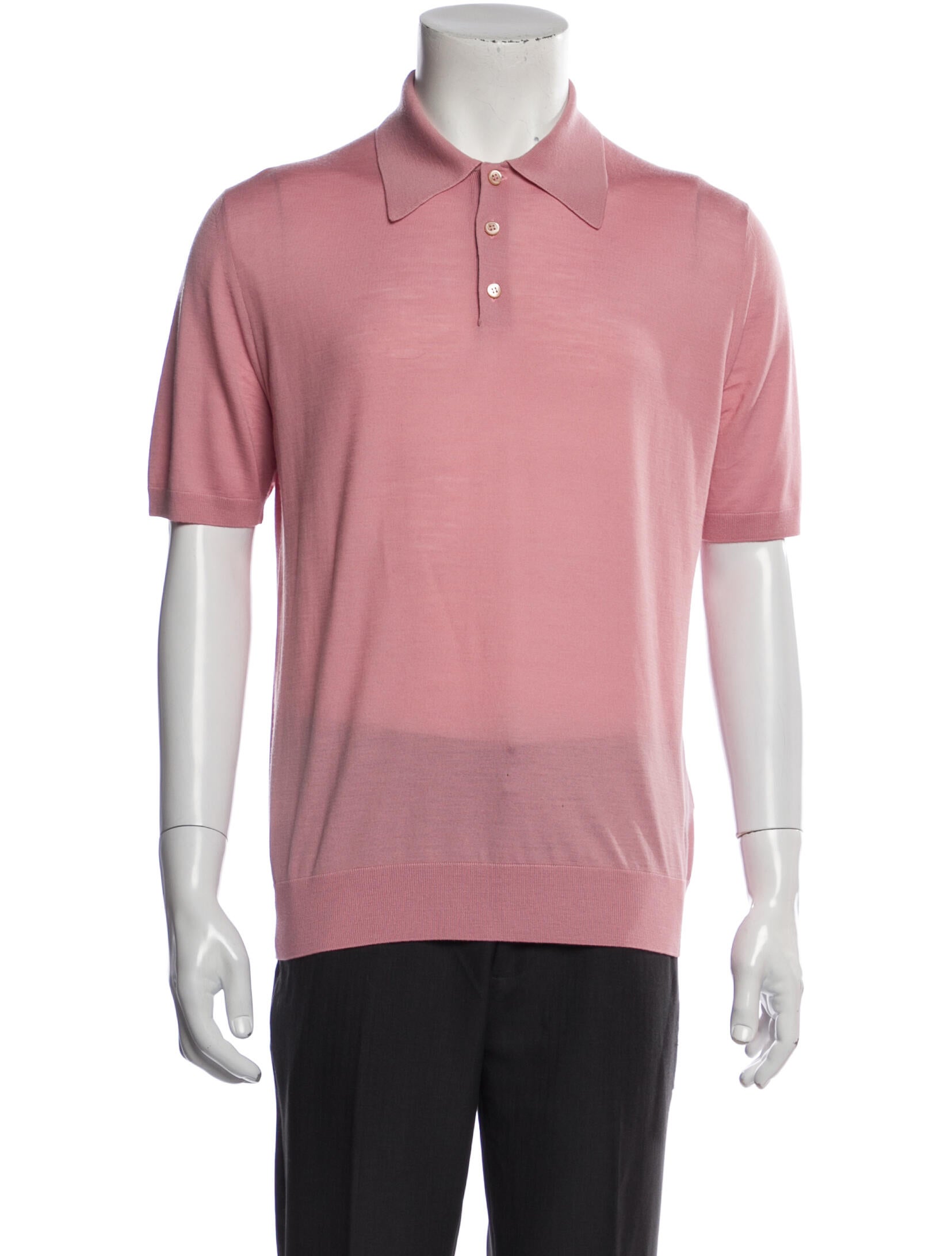 Prada 2018 Virgin Wool Polo Shirt