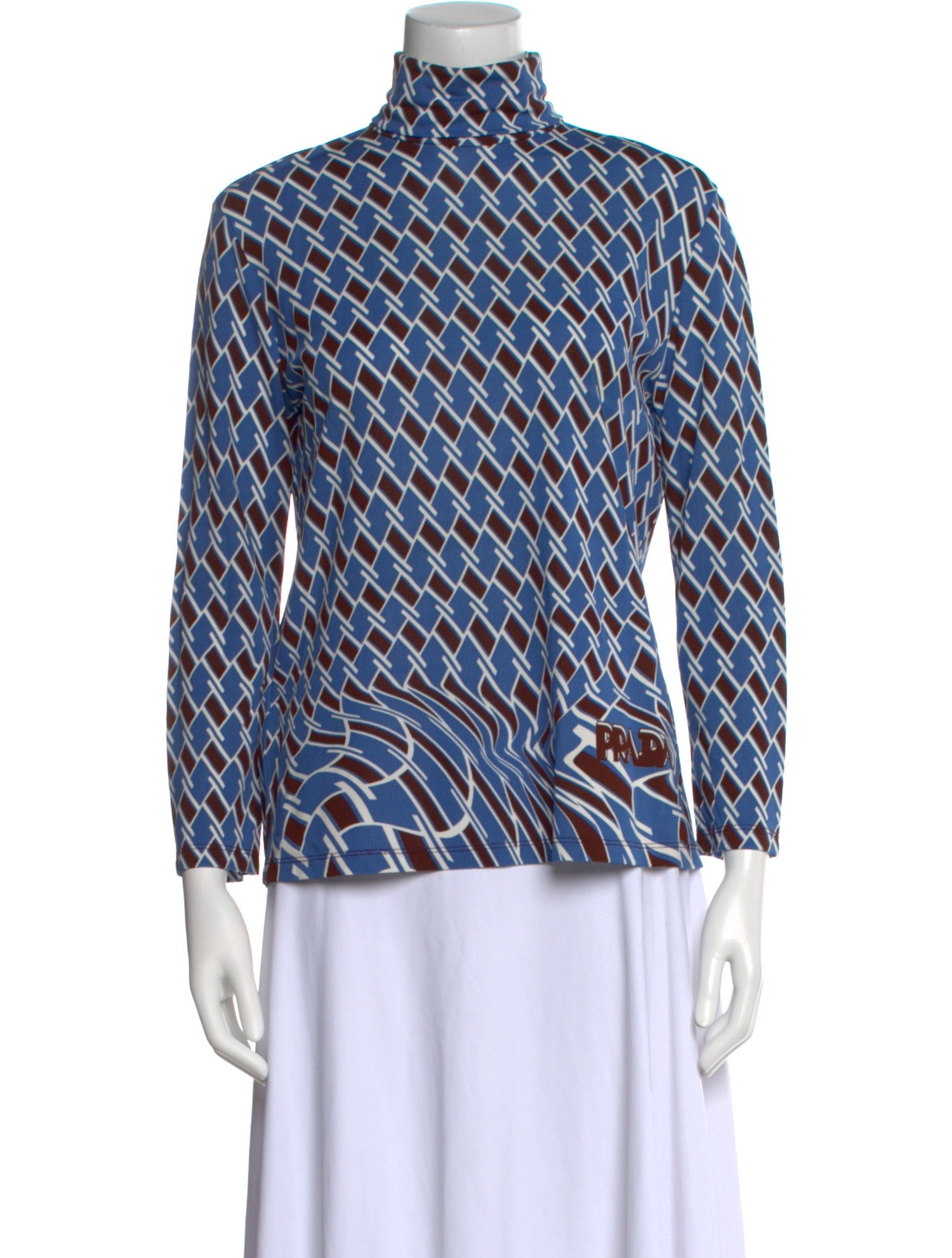 Prada 2019 Printed Blouse