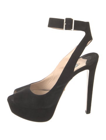 Prada Pumps Suede Slingback IT 38 | 8