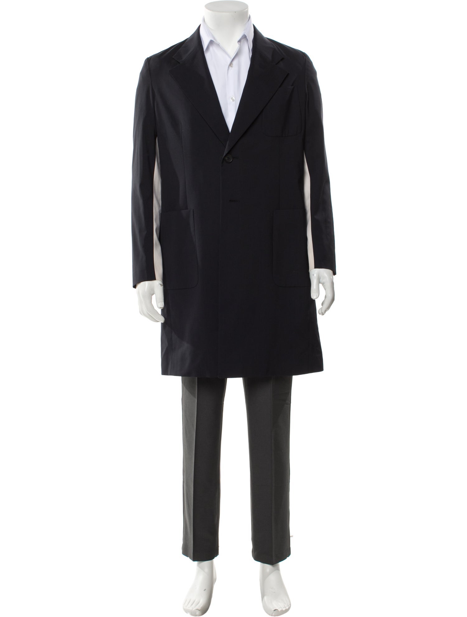 Prada 2013 Virgin Wool Overcoat