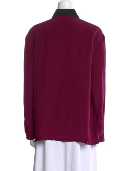 Prada 2014 Silk Button-Up Top