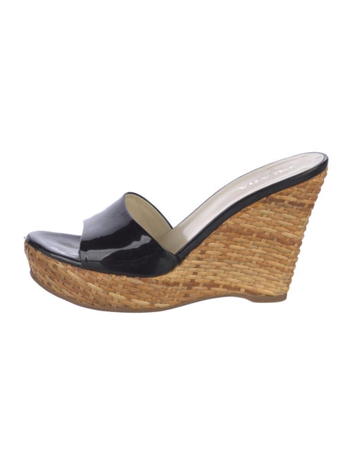 Prada Patent Leather Slides